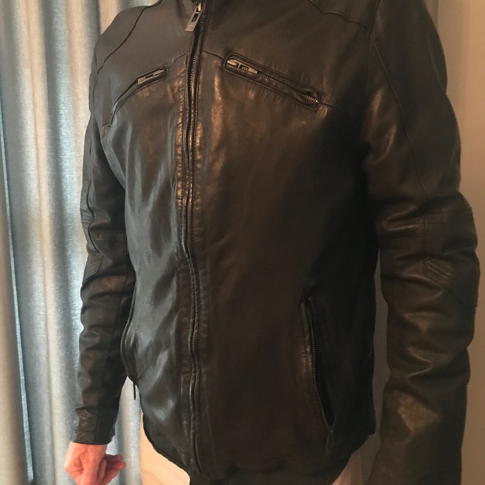 Rogue State leather jacket